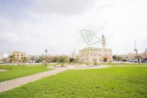 حديقة مسجد الصابرين في حي السامر بجده