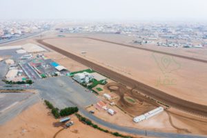 صورة جوية لنادي الفروسية في حي الفروسية بجدة - تطبيق عقار