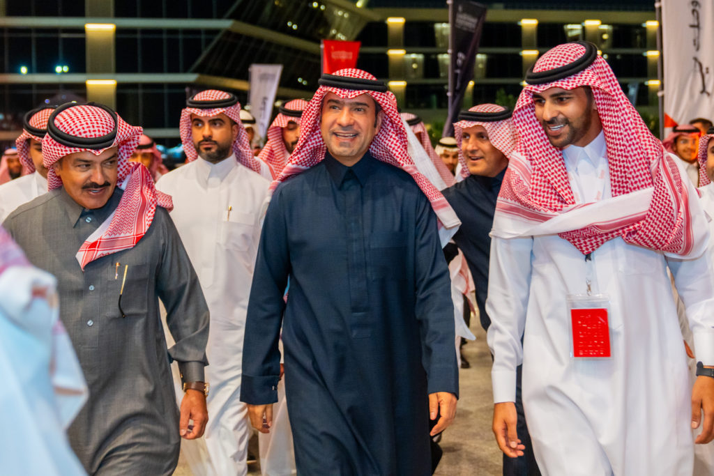 معالي وزير البلديات والإسكان أ. ماجد بن عبدالله الحقيل يفتتح المعرض في نسخته السابقة - تطبيق عقار